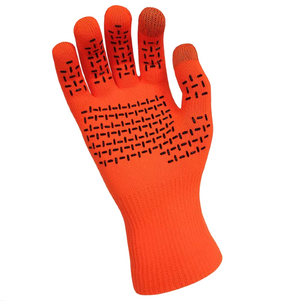 Водонепроницаемые перчатки DexShell ThermFit Gloves (L) оранжевые DG326TS-BOL