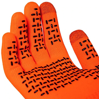 Фото Водонепроницаемые перчатки DexShell ThermFit Gloves (S) оранжевые DG326TS-BOS